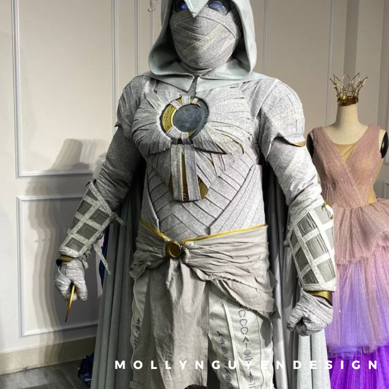 *** Fabric Moon Knight – Cosplay fabric MK Handmade by Mollynguyendesign